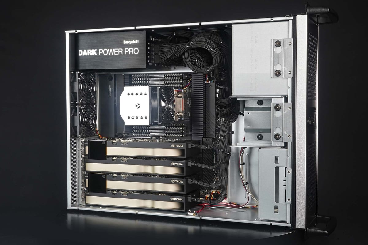 Bizon ZX5500 — 4× RTX PRO 6000